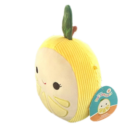 SQUISHMALLOWS LETICIA THE LEMON PLUSZOWA PISZCZĄCA ZABAWKA DLA PSÓW 18cm