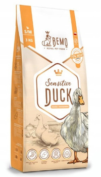 BEMO SENSITIVE DUCK KARMA DLA PSA MAŁE I ŚREDNIE RASY KACZKA 3kg