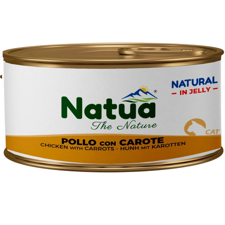 NATUA NATURAL MOKRA KARMA W PUSZCE DLA KOTÓW MIX SMAKÓW 4x85g