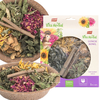 VITAPOL VITA HERBAL LUNCH BOWL NATURALNY PRZYSMAK DLA KRÓLIKA