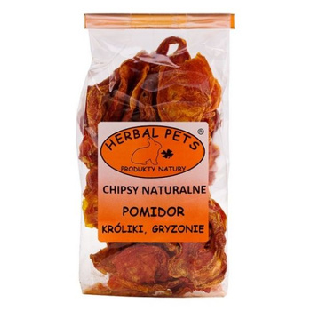 HERBAL PETS CHIPSY NATURALNE, POMIDOR 40g