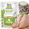 BRIT CARE CAT SOUP TURKEY ZUPA KARMA NAPÓJ DRINK DLA KOTA INDYK 75g