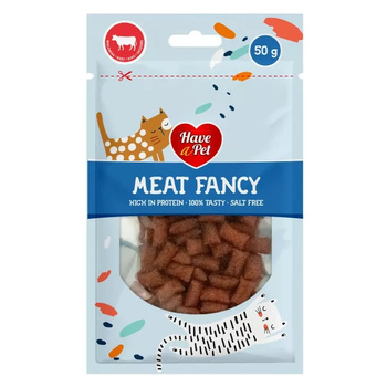 COMFY PRZYSMAK DLA KOTA HAVE A PET FANCY PODUSZECZKI Z WOŁOWINY 50g