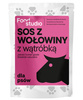 SOS I BULION KOSTNY DLA PSÓW PSA WOŁOWINA I WĄTRÓBKA FOOD STUDIO CHEFS 100ml