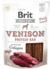 BRIT JERKY VENISON PROTEIN BAR PRZYSMAK PROTEINOWY DLA PSA BATONY DZICZYZNA 80g