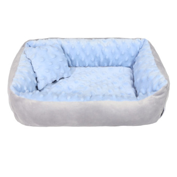 LEGOWISKO POSŁANIE DO KLATKI KRÓLIKA GRYZONI ŚWINKI MORSKIEJ SZCZURA CANDY BŁĘKIT 35x30cm