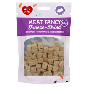 COMFY LIOFILIZOWANY PRZYSMAK DLA KOTA HAVE A PET FREEZE DRIED KRÓLIK 20g