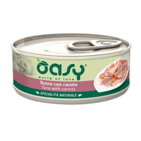 OASY KOT NATURAL TUŃCZYK/MARCHEW 150G PUSZKA