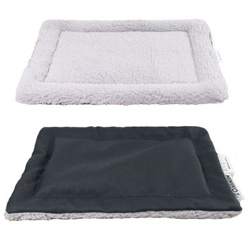 DWUSTRONNA MATA LEGOWISKO POSŁANIE DO KLATKI GRYZONI CHOMIKA MYSZY GRAFIT 20x30cm