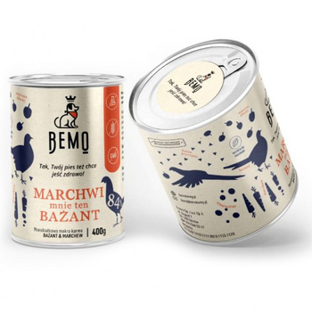 BEMO MARCHWI MNIE TEN BAŻANT KARMA MOKRA DLA PSA 400g