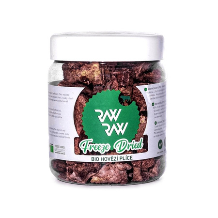 RAW RAW PRZYSMAK DLA PSA I KOTA SMACZKI LIOFILIZOWANE PŁUCA WOŁOWE 50g