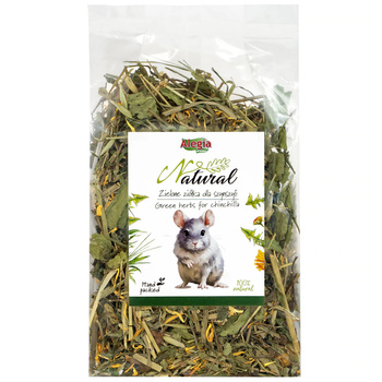 ALEGIA ZIELONE ZIOŁA DLA SZYNSZYLI NATURALNY PRZYSMAK ZIÓŁKA 120g