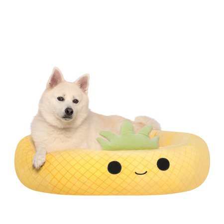 SQUISHMALLOWS SUPER MIĘKKIE LEGOWISKO DLA PSÓW I KOTÓW, ANANAS M 60cm