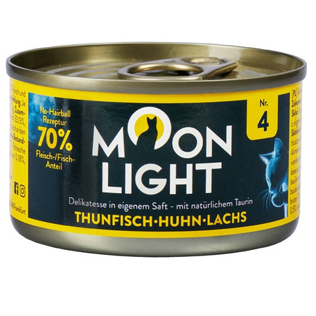 MOONLIGHT DINNER MOKRA KARMA W PUSZCE DLA KOTA MIX SMAKÓW 20x80g