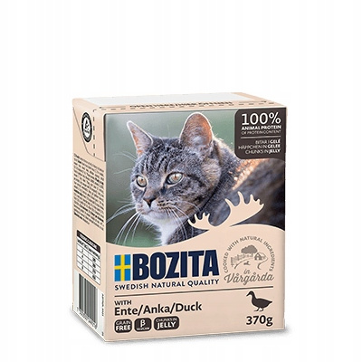 BOZITA KARMA MOKRA DLA KOTA MIX SMAKÓW W GALARECIE 12x370g