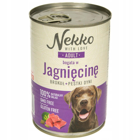 NEKKO KARMA DLA PSA ADULT JAGNIĘCINA 400g