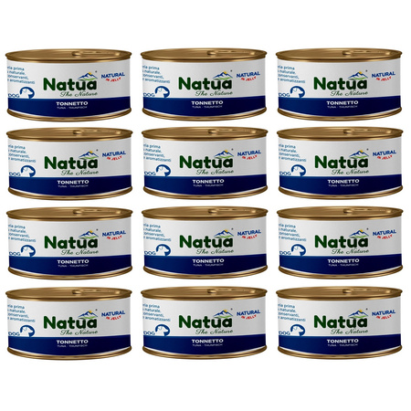 KARMA MOKRA W PUSZCE DLA PSA NATURALNA NATUA TUŃCZYK W GALARETCE 12x150g