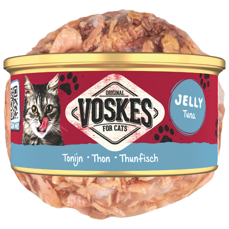 MOKRA KARMA DLA KOTA VOSKES TUNA PUSZKA TUŃCZYK 85g