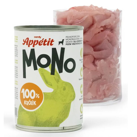 COMFY APPETIT MONO MONOPROTEINOWA KARMA DLA PSA KRÓLIK 400g