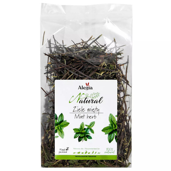 ALEGIA NATURAL ZIELE MIĘTY NATURALNY PRZYSMAK KRÓLIKA PTAKÓW GRYZONI 35g