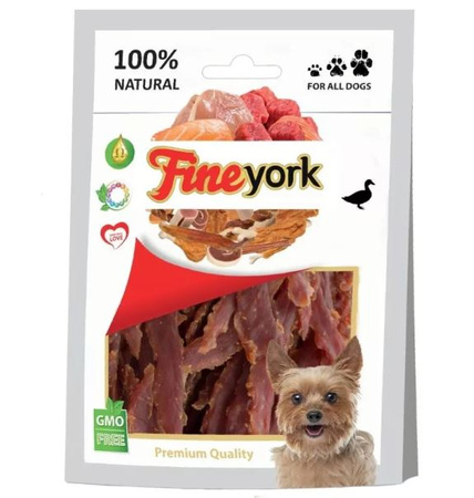 PROZOO FINEYORK DUCK SLICES  PASKI Z KACZKI PRZYSMAK DLA PSA 80g