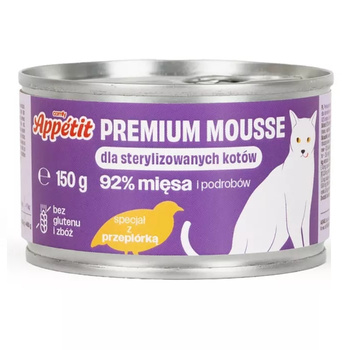 COMFY APPETIT MOKRA KARMA DLA KOTA STERYLIZOWANEGO PRZEPIÓRKA 150g