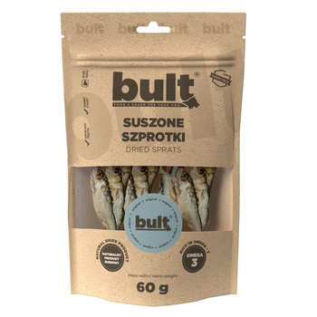 BULT PRZYSMAK DLA PSA SUSZONE SZPROTKI OMEGA-3 60g