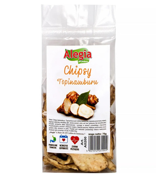 ALEGIA CHIPSY Z TOPINAMBURU NATURALNY  PRZYSMAK DLA GRYZONI I KRÓLIKÓW 70g