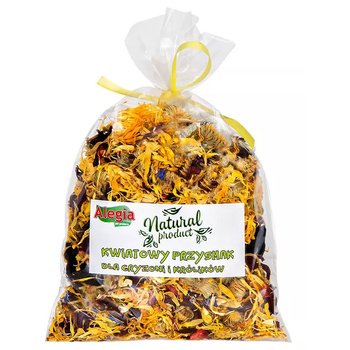 ALEGIA NATURALNY KWIATOWY PRZYSMAK DLA GRYZONI I KRÓLIKÓW 50g