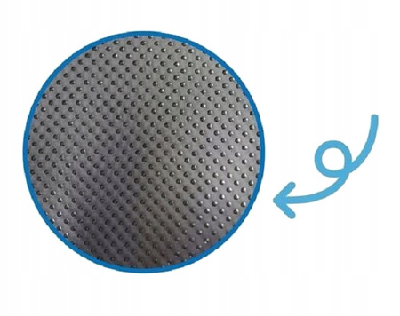 LEGOWISKO SHAGGY SPANIE DLA PSA XXL 115x75cm TURKUSOWE