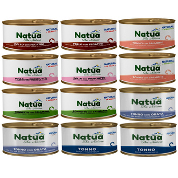 KARMA MOKRA DLA KOTA NATURALNA NATUA MIX SMAKÓW GALARETKA I BULION 12x85g