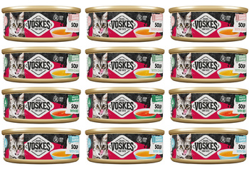 ZUPA BULION DLA KOTA VOSKES CAT SOUP MIX SMAKÓW 12x50g