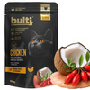 BULTI SUPERFOOD MOKRA KARMA DLA KOTA KURCZAK KOKOS JAGODY GOJI 100g