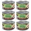  MOKRA KARMA DLA PSA OASY NATURY SOFT JELLY KURCZAK WĄTRÓBKA WARZYWA 6x150g