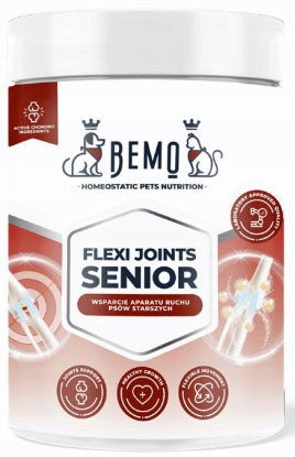 BEMO FLEXI JOINTS SENIOR SUPLEMENT NA STAWY DLA PSÓW 150g