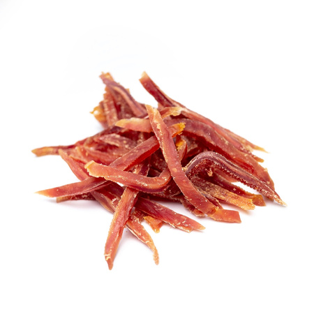 MR PRETZEL PRZYSMAK DLA PSA MIĘSNY MIĘKKIE PASKI Z KACZKI 500g