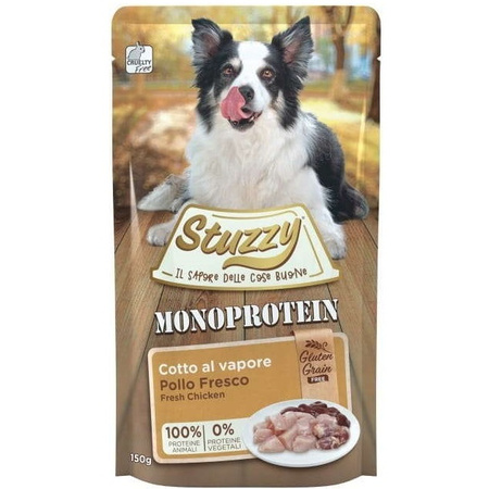 STUZZY MONOPROTEIN MOKRA KARMA DLA PSA Z KURCZAKIEM 6x150g