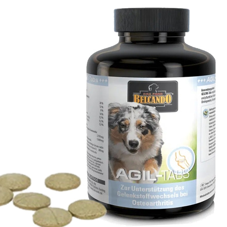 BELCANDO AGIL-TABS SUPLEMENT DLA PSA WSPOMAGAJĄCY METABOLIZM STAWÓW 60tab (140g)