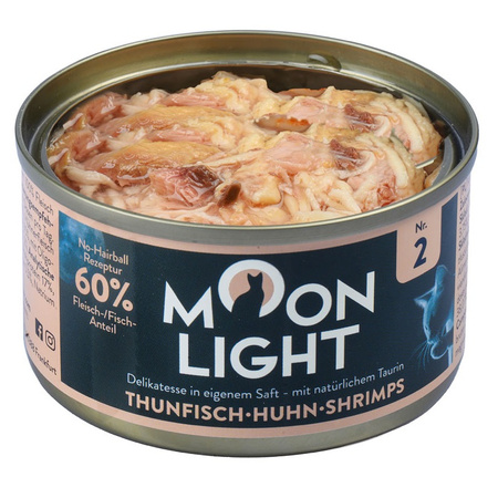 MOONLIGHT DINNER MOKRA KARMA W PUSZCE DLA KOTA MIX SMAKÓW 8x80g
