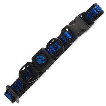 ACTIVE DOG OBROŻA STRONG DLA PSA L 2,5x45-68cm NIEBIESKA