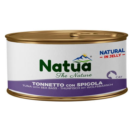 KARMA MOKRA W PUSZCE DLA KOTA NATURALNA NATUA MIX SMAKÓW W GALARETCE 9x85g