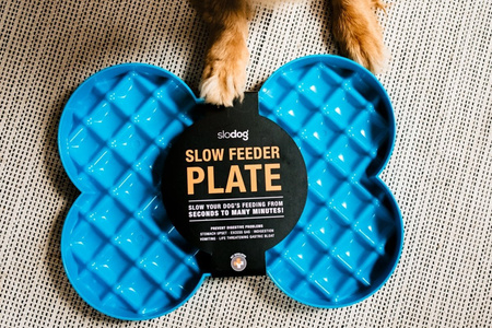 MISKA SPOWALNIAJĄCA JEDZENIE TACKA DO LIZANIA DLA PSA LICKIMAT SLODOG CZARNA 35x26cm