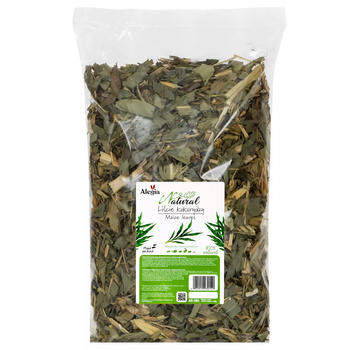 ALEGIA NATURAL LIŚCIE KUKURYDZY NATURALNY PRZYSMAK KRÓLIKA KAWII GRYZONI 300g