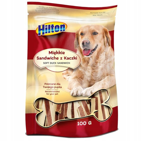 HILTON PRZYSMAK DLA PSA SMAKOŁYK MIĘKKIE SANDWICHE KACZKA KURCZAK 2x100g