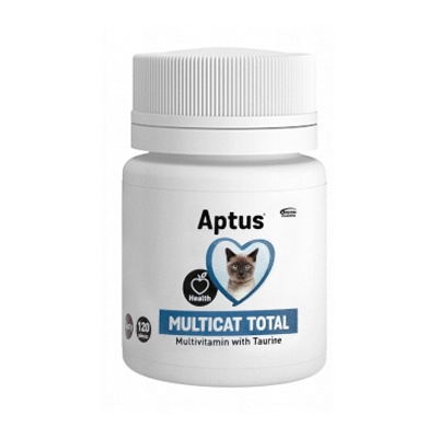 APTUS MULTICAT TOTAL WITAMINY MINERAŁY DLA KOTA 120 tabletek