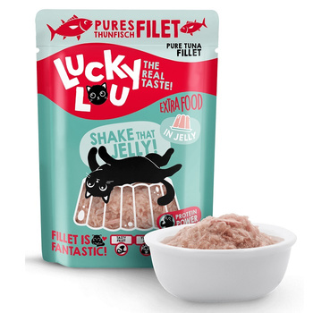 LUCKY LOU EXTRAFOOD KARMA DLA KOTA PRZYSMAK POLEWA TUŃCZYK W GALARECIE 70g