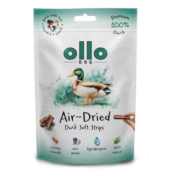 PRZYSMAKI DLA PSA MIĘKKIE NATURALNE MONOBIAŁKOWE OLLO KACZKA 80g