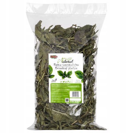 ALEGIA BABKA SZEROKOLISTNA NATURALNY PRZYSMAK CHOMIKA GRYZONI KRÓLIKA 300g