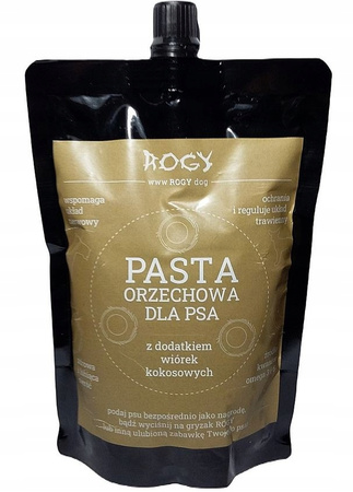 ROGY PASTA ORZECHOWA KOKOS + TACKA DO LIZANIA DLA PSA KOTA ANTYSTRESOWA CLASSIC BUDDY LICKIMAT RÓŻOWA 20x20cm