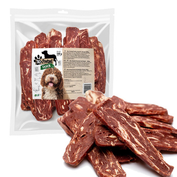 MR PRETZEL PRZYSMAK DLA PSA MIĘSNY PASKI Z KACZKI I DORSZA 500g